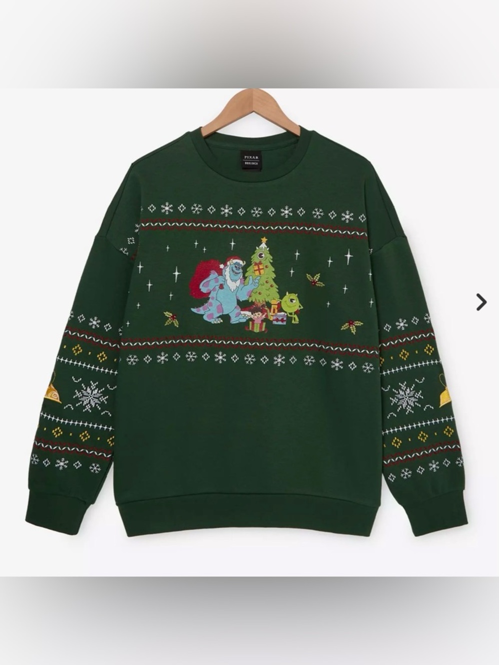 NWT Our Universe Pixar/Disney Monster Inc holiday pullover sweatshirt size 3X